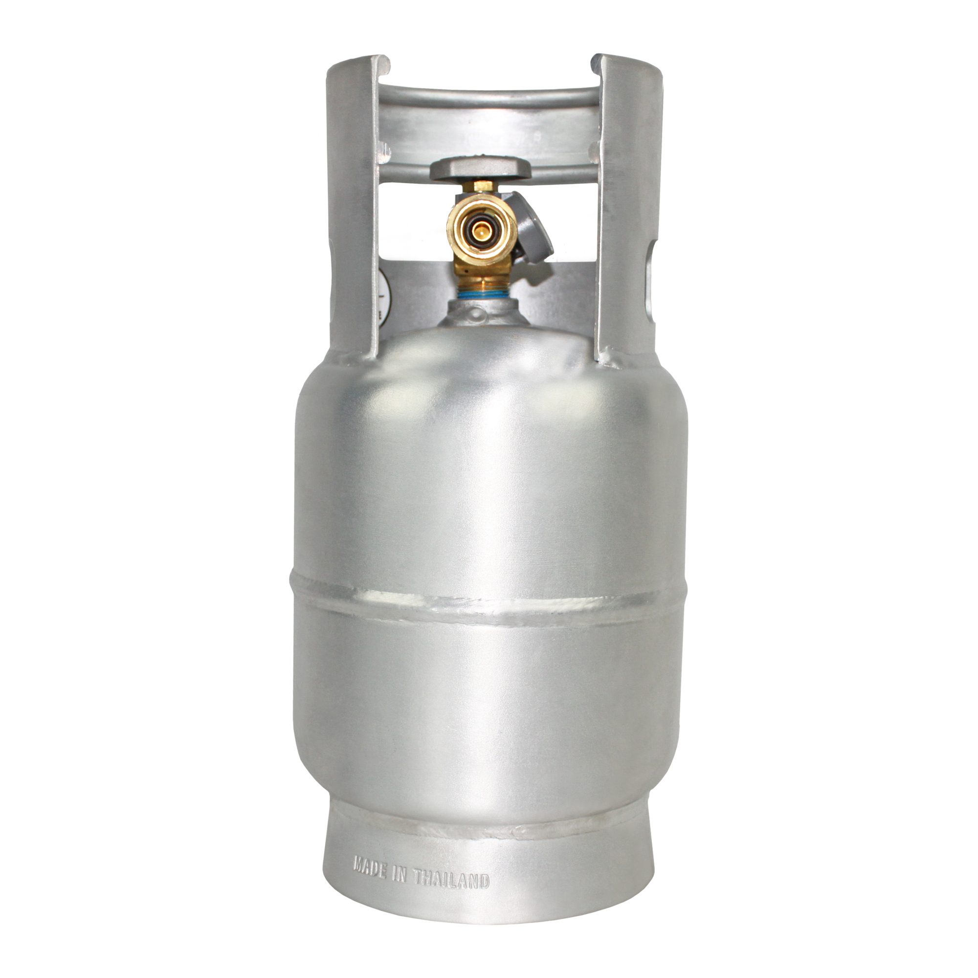 Flame King, 5 lb refillable lp cylinder, aluminum, YSN5LB-G-ALM